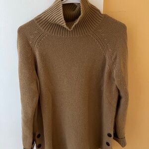 Garnet Hill Cashmere Turtleneck Sweater XS